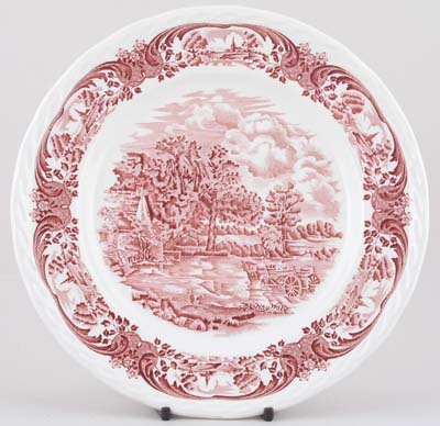 Plate The Hay Wain c1950s
